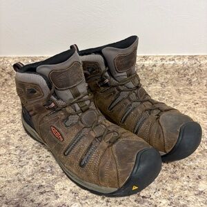 KEEN Utility Mid Flint II Waterproof Soft Toe Work Boot 13 EE